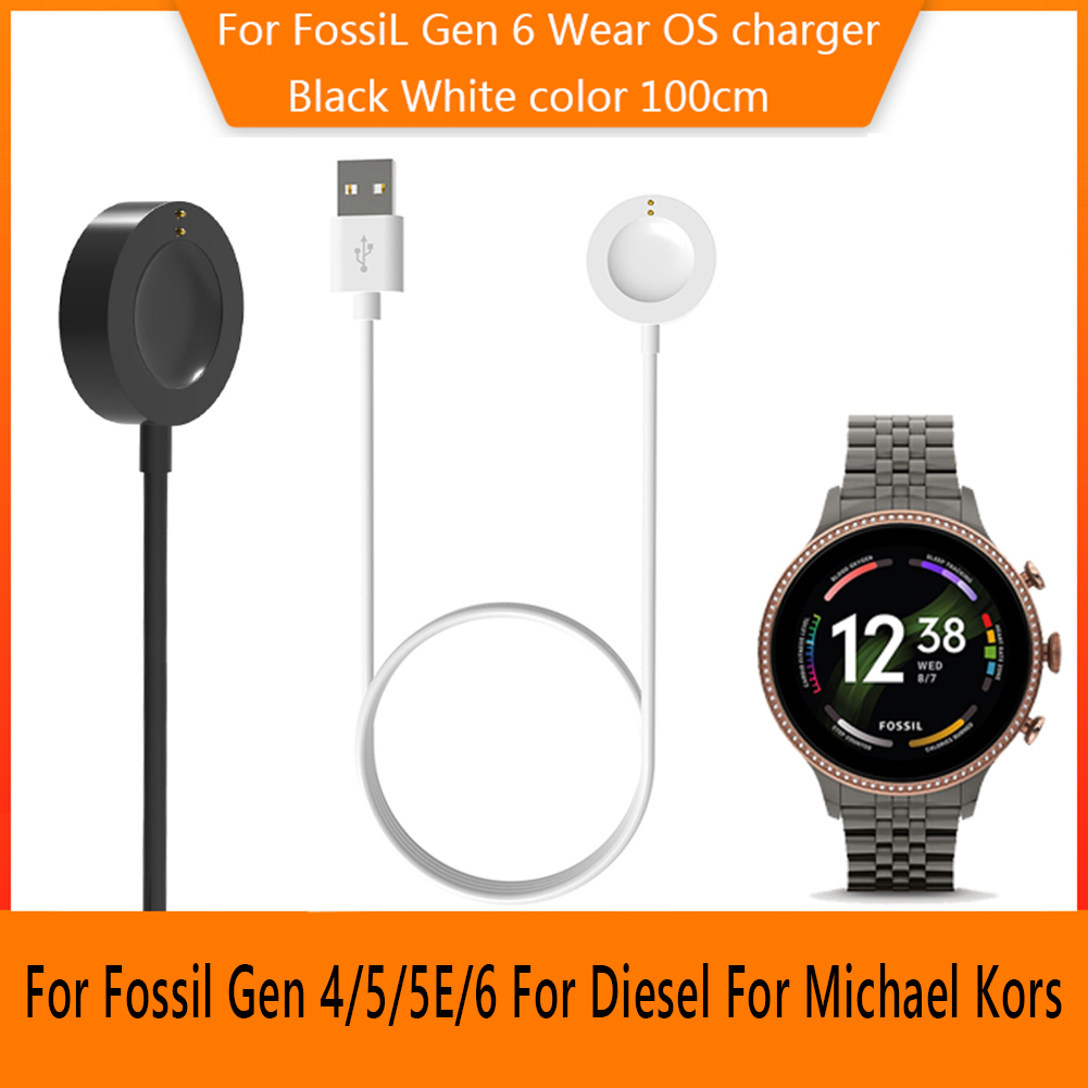 Fossil Watches Smartwatch Gen 4 - スマートウォッチ充電ケーブル Fossil Gen6/Gen5/Gen4/Venture/Explorer/Diesel Sport Watch用 マグネット式充電器
