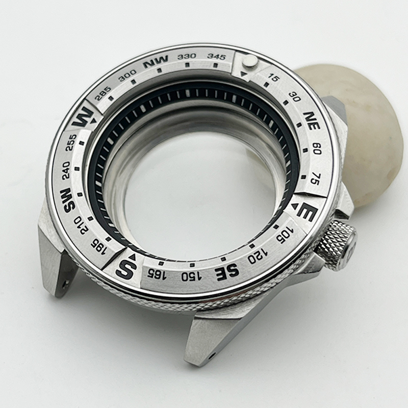Citizen Watch Tsuyosa - キングサムライ自動巻き時計ケース,ステンレススチール,日本,サファイアガラス,nh35,nh36,4r,新品,改造