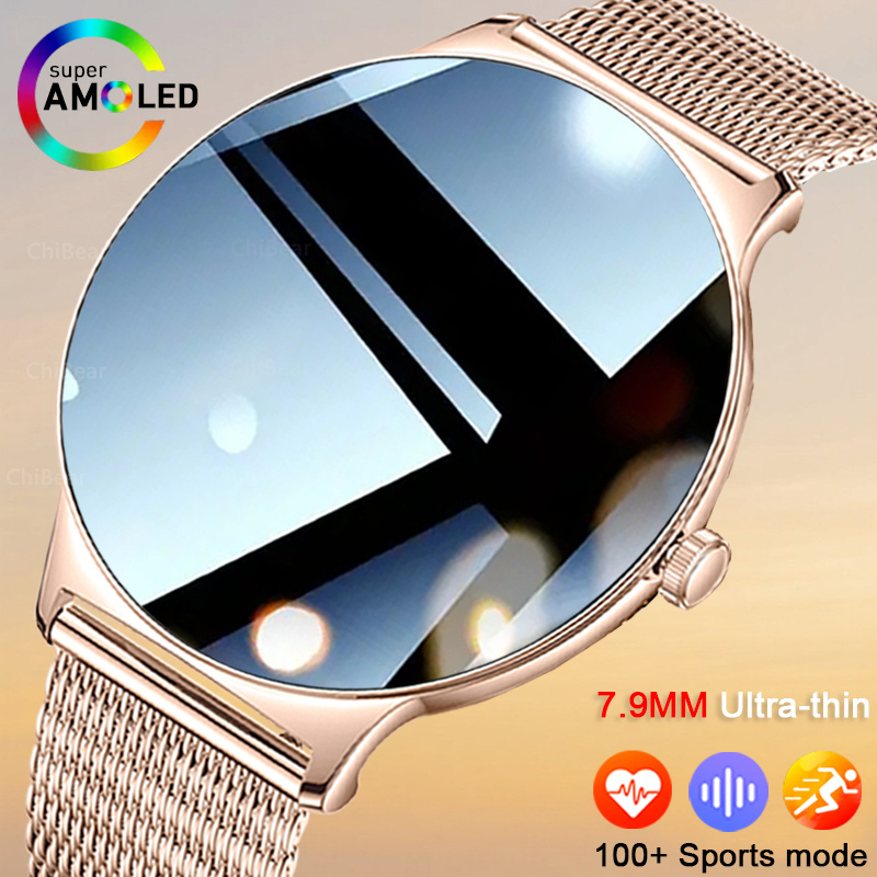 Smartwatch Luxury Watches For Women - 2025 超薄型耐久性のある女性スマートウォッチ 1.43 