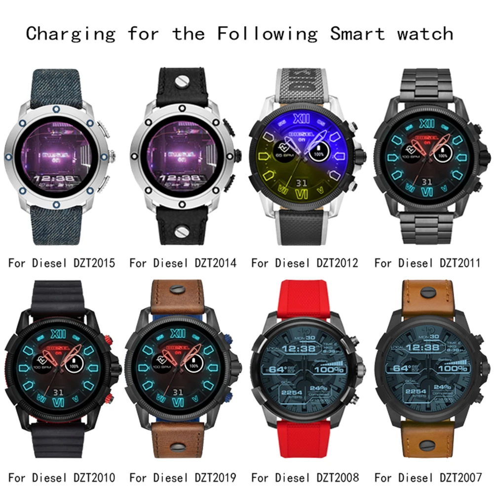 USB磁気急速充電ドック,スマートウォッチアクセサリー,充電 - Fossil Watches Smartwatch Gen 4 のレビューと価格