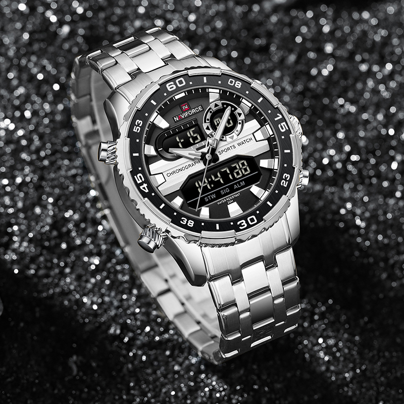 メンズ腕時計 NAVIFORCE オリジナルトレンドブランド - Citizen Watch Tsuyosa のレビューと価格