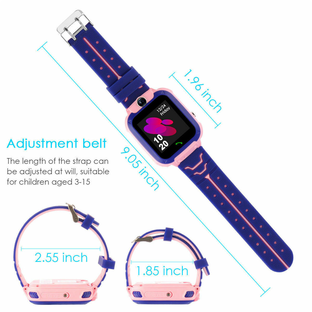 2 グラムキッズスマートウォッチ SOS コール LBS 位 - Smartwatch Phone Watches のレビューと価格