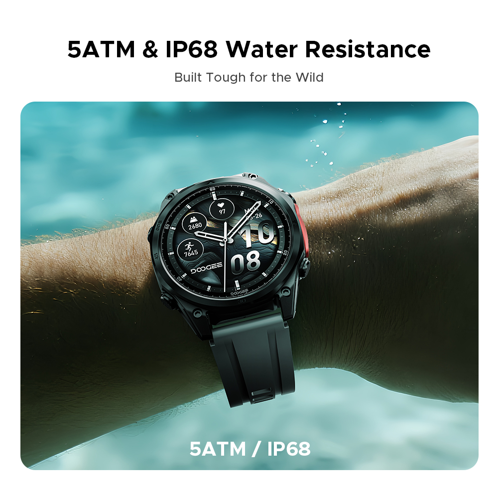 DOOGEE ANYWISE W1 PRO スマートウォッチ - Smartwatch Health Watches のレビューと価格