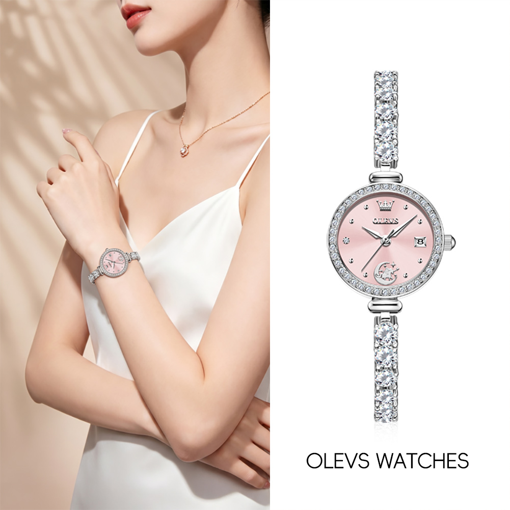 OLEVS 2998 ブランドオリジナル正規品 レディース腕 - Analog Quartz Watch のレビューと価格
