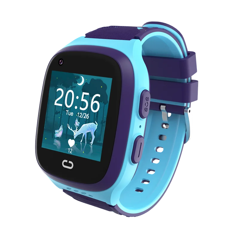 4Gキッズスマートウォッチ SOS防水 WiFi GPSビデ - Smartwatch Watches Price のレビューと価格