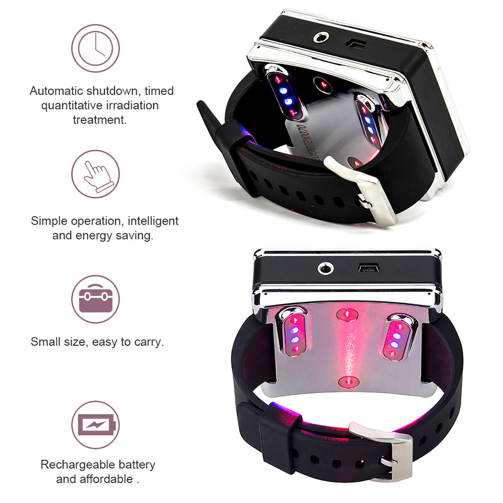 Suyzeko LED レーザー治療時計 血液循環、睡眠改善 - Smartwatch Health Watches のレビューと価格