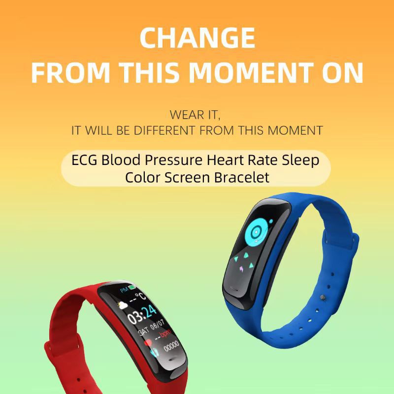 C1 PlusスマートウォッチフィットネストラッカーBlue - Smartwatch Watches Price のレビューと価格
