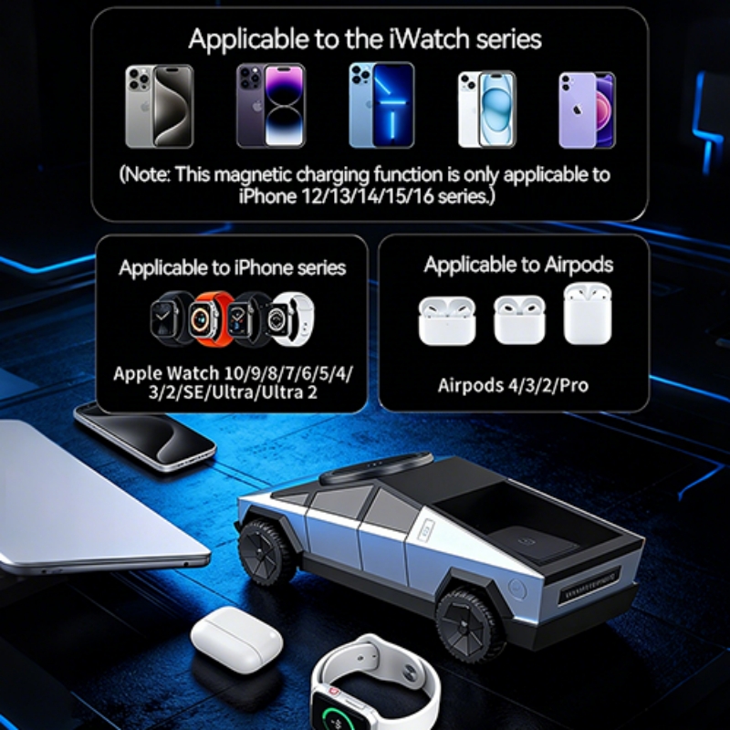 デスクトップスタンド 3-in-1 サイバードック ワイヤレ - Smartwatch Phone Watches のレビューと価格