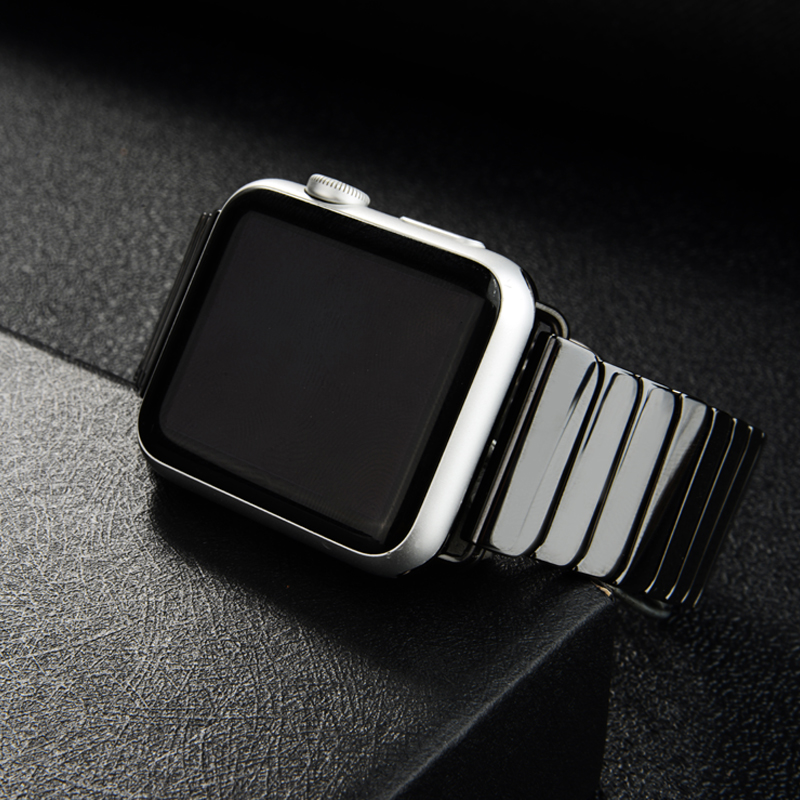 アップルウォッチ用セラミックリンクブレスレット,高級ブレスレ - Smartwatch Luxury Watches For Women のレビューと価格