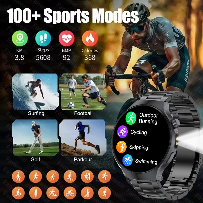 2026年新型ウォッチ6 Proスマートウォッチ、1000m - Smartwatch Health Watches のレビューと価格