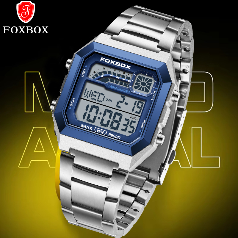 FOXBOX ファッション高級デジタルメンズ腕時計 カジュア - Analog Quartz Watch のレビューと価格