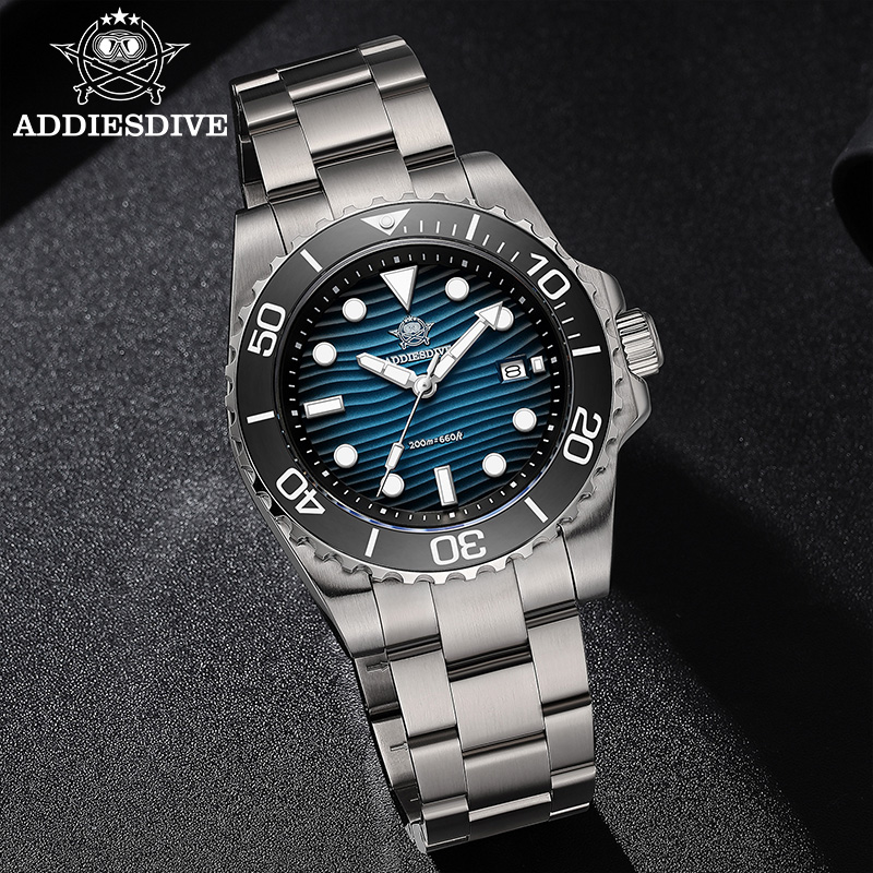 ADDIESDIVE メンズ 2115 クォーツ時計 サンド - Analog Quartz Watch のレビューと価格